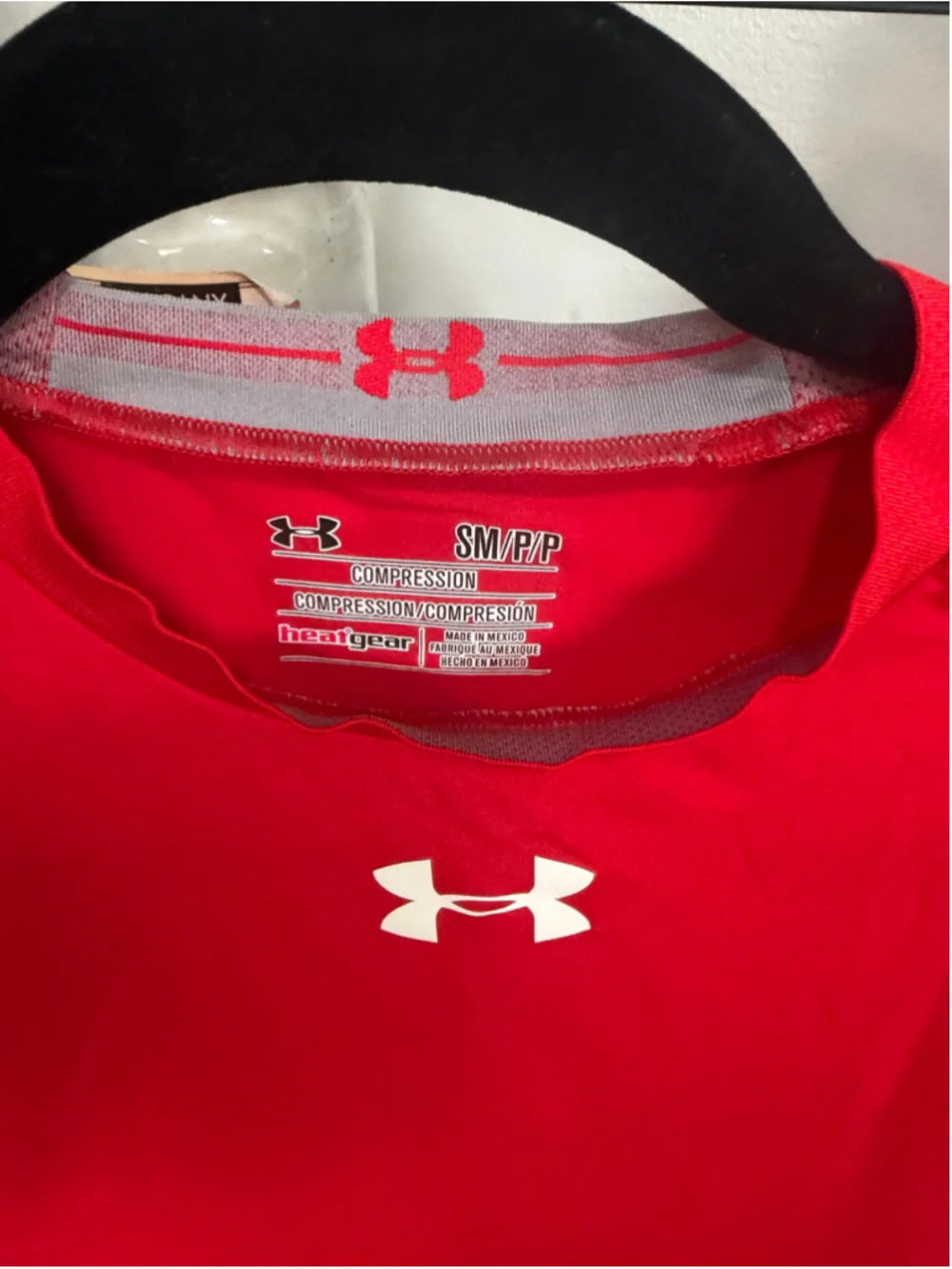 Men's Under Armour Compression Sleeveless Undershirt Red Size S